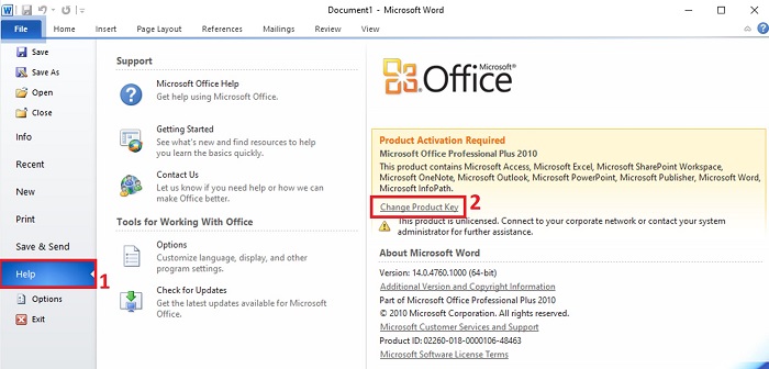 Microsoft Office 2010 Professional Crack